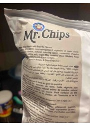 MR CHIPS  PAPRIKA NATURAL POTATO26G
