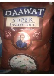 DAAWAT WHITE INDIAN BASMATI RICE 5KG