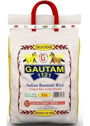 GAUTAMÂ  1121 XXL STEAM BASMATI RICEÂ 10