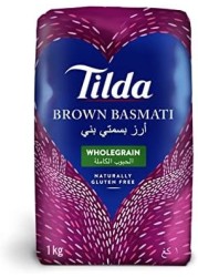 TILDA BROWN BASMATI RICE 1KG