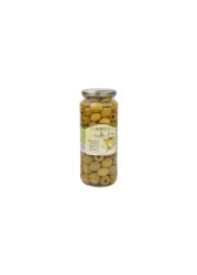 PITTED GREEN OLIVES 450G