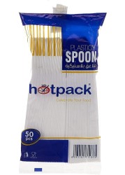 HOTPACK PLASTIC SPOON 50PC