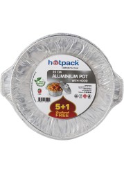HOTPACK ALUMINIUM POT WITH HOOD 25cm5+1FREE