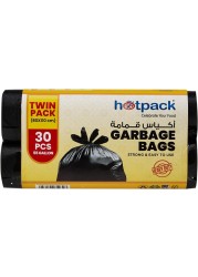 HOTPACK GARBAGE BAGS TWIN PACK(80x110cm)30pcs-55GALLON