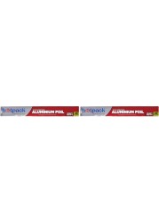 Hotpack Aluminium Foil, Embossed - 25 Sqft