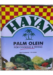 Hayat النباتي زيت 1.8LTR القصدير