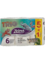 ZEINA TOILET TRIO 6ROLL