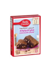 Betty Crocker Chocolate Chunk Supreme Fudge Brownie Mix, 500g