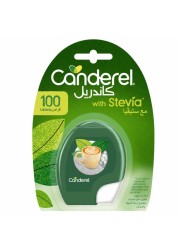 Canderel Sweetener with Stevia 100 Tabs 8.5g