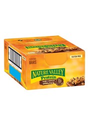 Nature Valley Peanut and Chocolate Protein Bars, 40g Pack of 12