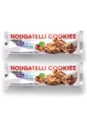 Merba Nougatelli Cookies With Hazelnut Creme 175g Pack of 2