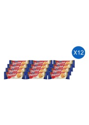 McVitie&#39;s Digestive Creams Vanilla Cream Filled Wheat Biscuit, 40g Pack of 12