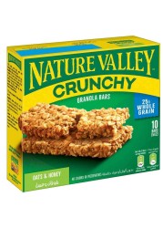 Nature Valley Crunchy Oats and Honey Granola Bars, 42g Pack of 5
