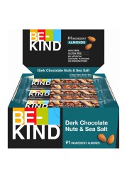 Be Kind Dark Chocolate and Sea Salt Bar, 40g Pack of 12