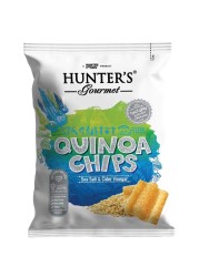 Hunters Gourmet Sea Salt and Cider Vinegar Quinoa Chips 75g
