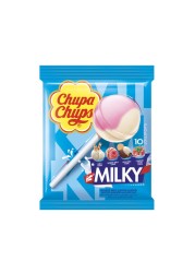 Chupa Chups Milky Lollipop Candy 120g