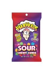 Warheads Sour Chewy Cubes 226g