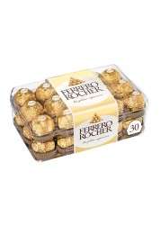 Ferrero Rocher Fine Hazelnut Milk Chocolates 30 Piece Gift Box 375g