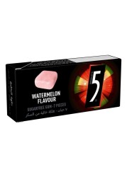 Wrigley&#39;s 5 Watermelon Flavour Sugarfree Chewing Gum, 14.4g