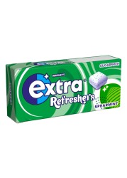 Wrigley&#39;s Extra Refreshers Spearmint Flavour Sugarfree Chewing Gum, 15.6g