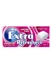 Wrigley&#39;s Extra Refreshers Bubblemint Chewing Gum, 15.6g