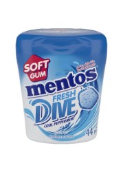 Mentos Fresh Dive Sugarfree Peppermint Flavour Cool Soft Gum 44 Gum, 2g