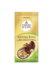 Ferrero Rocher Creamy Hazelnut Milk Chocolate Golden Eggs, 90g