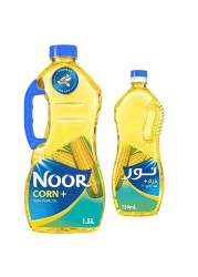 Noor Corn Plus Pure Oil, 1.5L+750ml