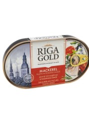 Riga gold mackerel fillet in tomato sauce 190g