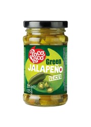 Poco Loco Green Jalapeno Slices, 225g
