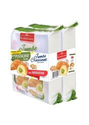 EuroCake Jumbo Croissant with Pistachio Filling, 300g Pack of 2