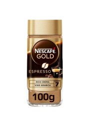 Nescafe Gold Espresso Soluble Coffee, 100g