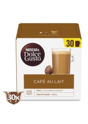 Nescafe Dolce Gusto Cafe Au Lait Coffee Capsules 30 Capsules
