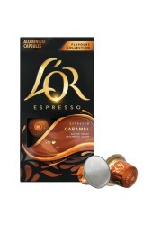 L&#39;Or Flavours Collection Espresso Coffee Capsules Caramel Flavour 52g