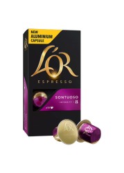 L&#39;or Espresso Sontuoso Intensity 8 Coffee 10 Capsules