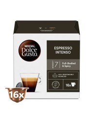 Nescafe Dolce Gusto Espresso Intenso Coffee Capsules, 128g
