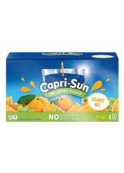 Capri Sun No Added Sugar Orange Mix Juice 200ml Pack of 10