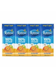 Rubicon Mango and Apple NSA 200ml x Pack Of 4