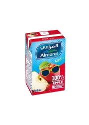 المراعي عصير تفاح 100% 140 ملل .