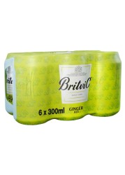Britvic Ginger Ale 300ml Pack of 6