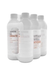 Vitamin Well Hydrate Rhubarb and Strawberry Drink 500ml Pack of 6