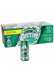 Perrier Natural Mineral Drinking Water 250ml Pack of 10