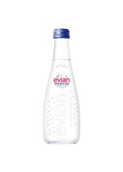 evian Sparkling Natural Mineral Water 330ml