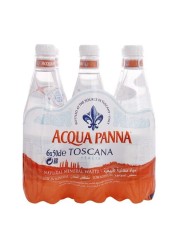 Acqua Panna Toscana Natural Mineral Water 500ml Pack of 6
