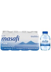 Masafi Pure Drinking Water 200ml Pack of 12