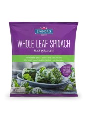 Emborg Whole Leaf Spinach 450g