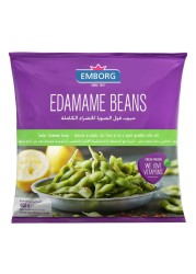 Emborg Frozen Edamame Whole Green Soybeans 400g