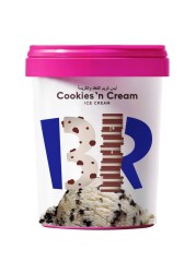 Baskin Robins Cookies N&#39; Cream Ice Cream 1L