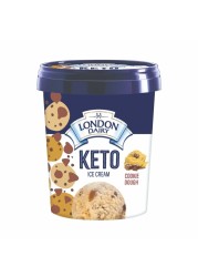 London Dairy Keto Cookie Dough Ice Cream, 473ml