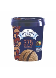 London Dairy Hazelnut Chocolate Fudge Ice Cream, 473ml